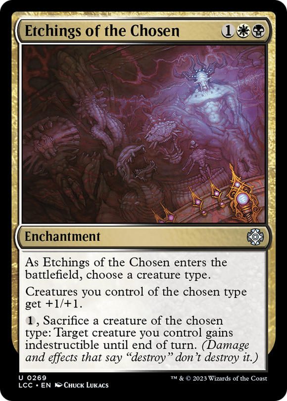 Grabados de los Elegidos [Las Cavernas Perdidas del Comandante Ixalan] 