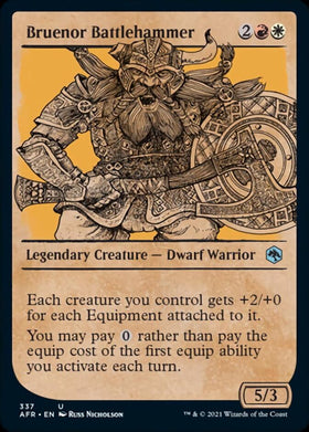 Bruenor Battlehammer (Showcase) [Dungeons & Dragons: Adventures in the Forgotten Realms]