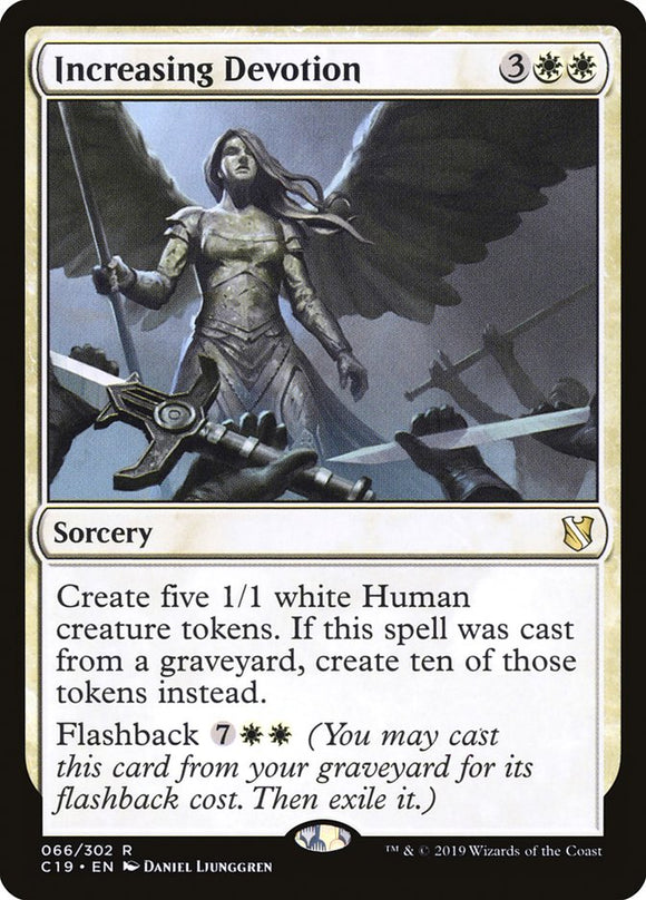Aumentar la devoción [Commander 2019] 
