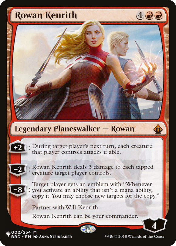 Rowan Kenrith [La lista] 