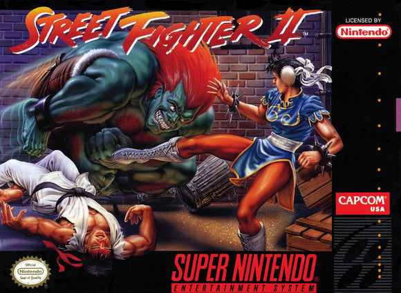 Red Fox Gaming - Hickory - Street Fighter II - Video Game - Super Nintendo