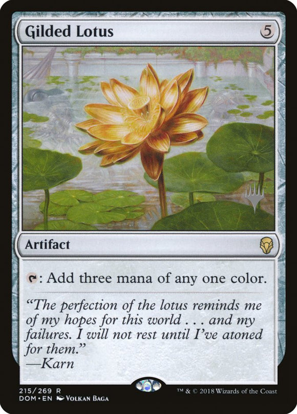 Loto dorado (paquete promocional) [Promociones de Dominaria] 