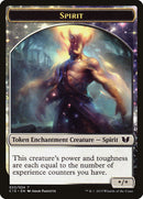 Spirit (023) // Cat Double-Sided Token [Commander 2015 Tokens]-1