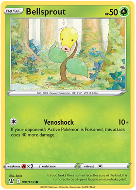 Bellsprout (001/163) [Espada y escudo: estilos de batalla] 