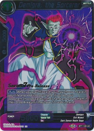 Demigra, el Hechicero (BT7-105_PR) [Promociones previas al lanzamiento de El Asalto de los Saiyajin] 
