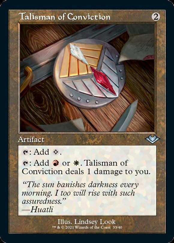 Talismán de convicción (Retro) [Horizontes modernos] 