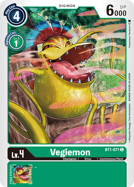 Vegiemon [BT1-071] [Lanzamiento de la versión especial Booster 1.0] 