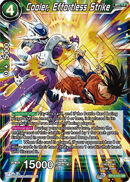 Golpe más frío y sin esfuerzo (BT13-073) [Supreme Rivalry] 
