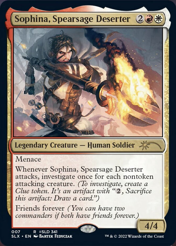 Sophina, desertora de la saga languera [Secret Lair: Universes Within] 