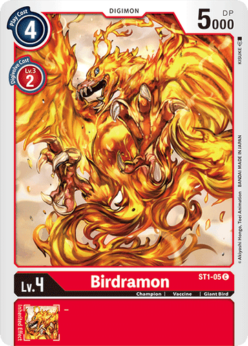 Birdramon [ST1-05] [Mazo inicial: Gaia Red] 