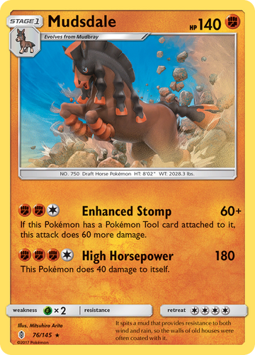 Mudsdale (76/145) [Sol y Luna: Guardianes en ascenso] 