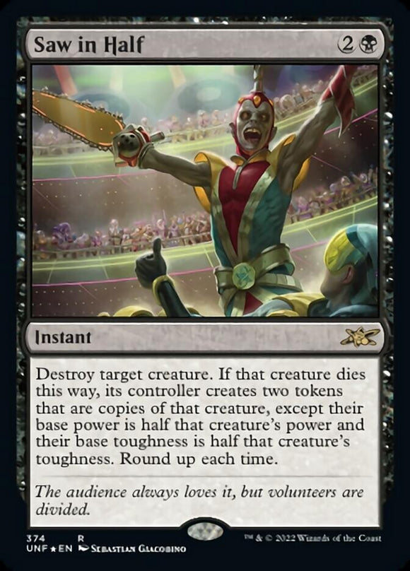 Sierra a la mitad (Galaxy Foil) [Unfinity] 
