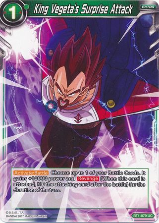 El ataque sorpresa del Rey Vegeta (BT1-079) [Batalla Galáctica] 