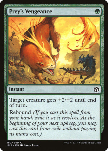 La venganza de la presa [Iconic Masters] 