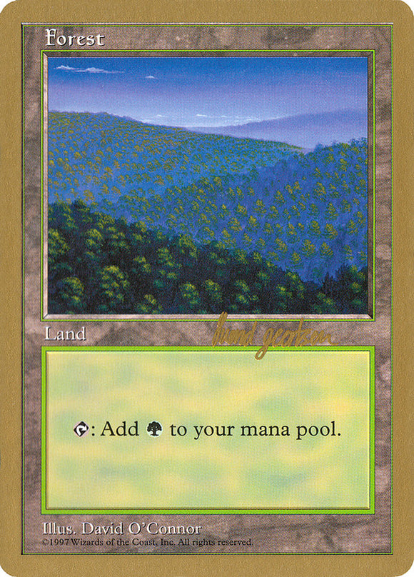 Forest (418) (Svend Geertsen) [World Championship Decks 1997] 