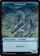 Leviathan // Beast Double-Sided Token [Reality Fracture Tokens]-1
