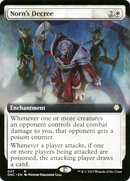 Norn's Decree (Extended Art) [Phyrexia: All Will Be One Commander]-2
