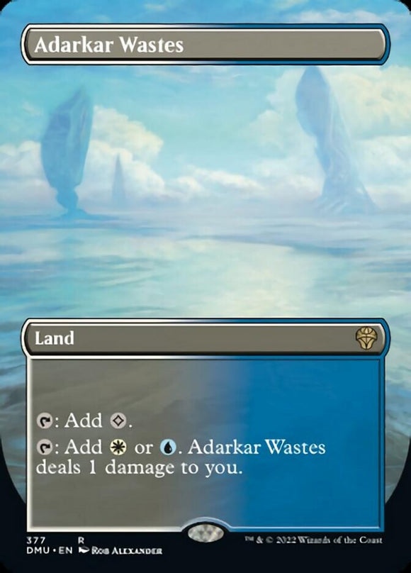 Los Páramos de Adarkar (Arte alternativo sin fronteras) [Dominaria United] 