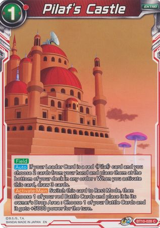 El castillo de Pilaf (BT10-028) [El ascenso del guerrero Unison] 