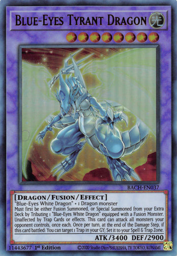 Dragón tirano de ojos azules [BACH-EN037] Ultra raro 