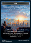 Day // Night Double-Sided Token [Innistrad: Midnight Hunt Tokens]-1