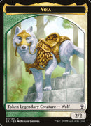 Voja // Saproling Double-Sided Token [Guilds of Ravnica Guild Kit Tokens]-1