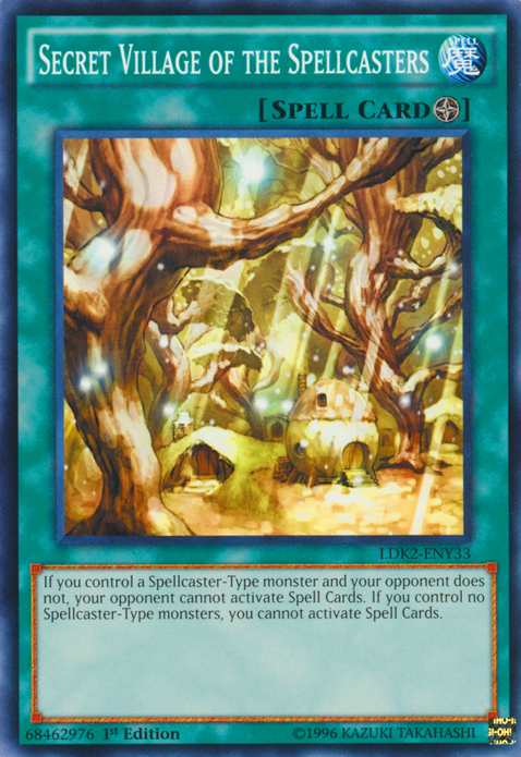 Aldea secreta de los lanzadores de conjuros [LDK2-ENY33] Común 