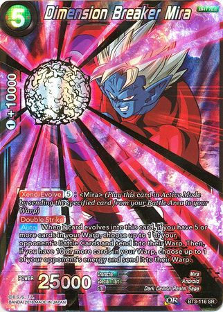 Dimension Breaker Mira (BT3-116) [Mundos cruzados] 