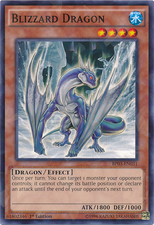 Dragón de la ventisca [BP03-EN031] Shatterfoil Raro 