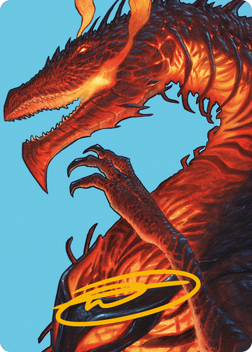 Tarjeta de arte de Herigast, Nullkite en erupción (firma estampada en oro) [Serie de arte Modern Horizons 3] 