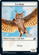 Cat Bird // Human Soldier (004) Double-Sided Token [Ikoria: Lair of Behemoths Tokens]-1