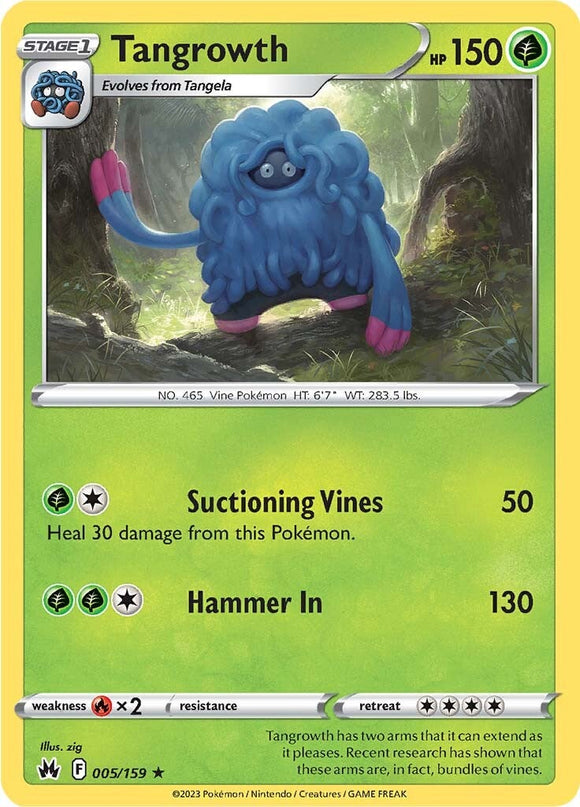 Tangrowth (005/159) [Espada y escudo: corona cenit] 