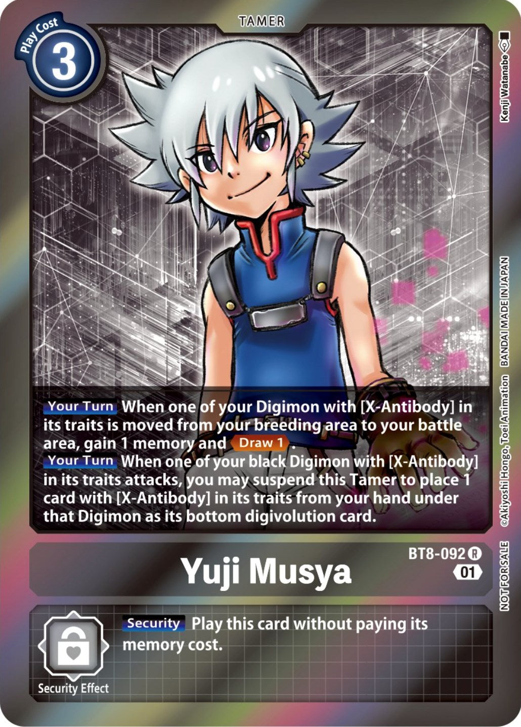 Yuji Musya [BT8-092] (Paquete de evento 4) [Nuevas promociones de Awakening] 