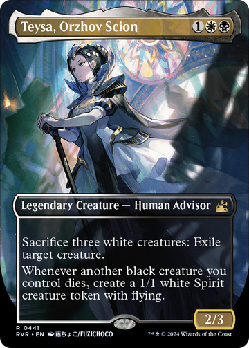 Teysa, descendiente de Orzhov (Anime Borderless) [Ravnica Remastered] 