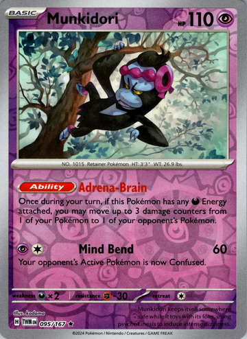 Munkidori (095/167) [Scarlet &amp; Violet: Mascarada del crepúsculo] 