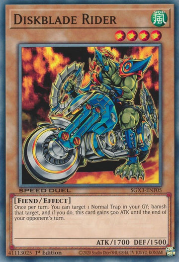 Jinete de espada de disco [SGX3-ENF05] Común 