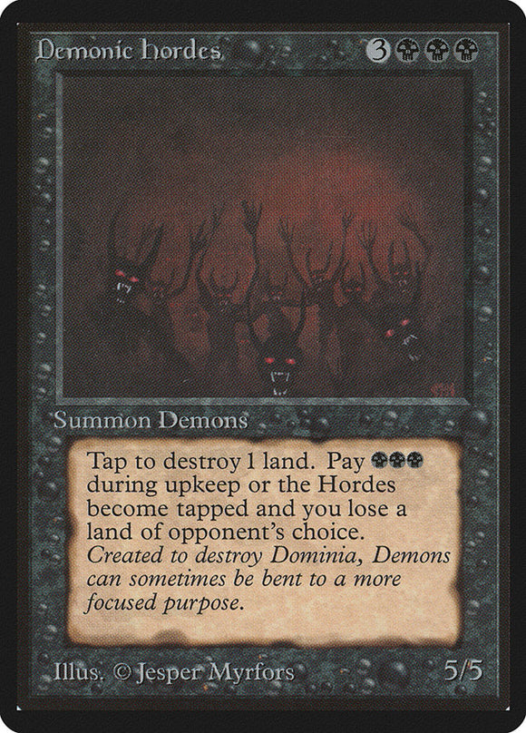 Hordas demoníacas [Edición Beta] 