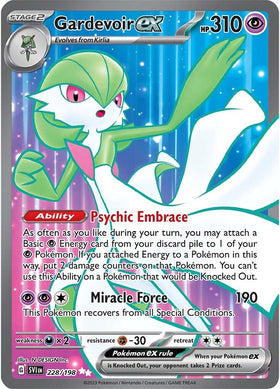 Gardevoir ex (228/198) [Scarlet &amp; Violet: Conjunto básico] 