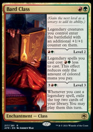 Clase Bardo (paquete promocional) [Promociones de Dungeons &amp; Dragons: Adventures in the Forgotten Realms] 