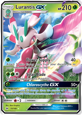 Lurantis GX (15/149) [Sol y Luna: conjunto básico] 