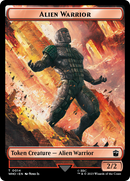 Alien Angel // Alien Warrior Double-Sided Token [Doctor Who Tokens]-2