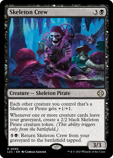 Tripulación esqueleto [Las cavernas perdidas de Ixalan Comandante] 