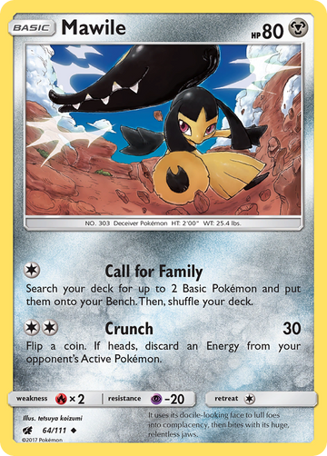Mawile (64/111) [Sol y Luna: Invasión Carmesí] 