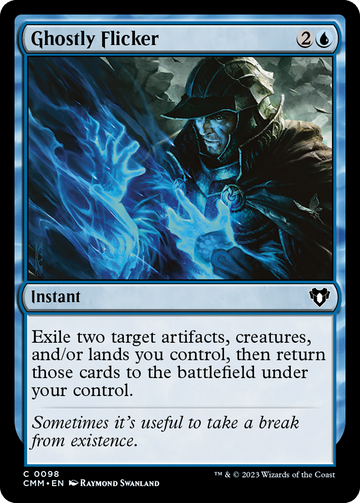 Parpadeo fantasmal [Comandante Masters] 