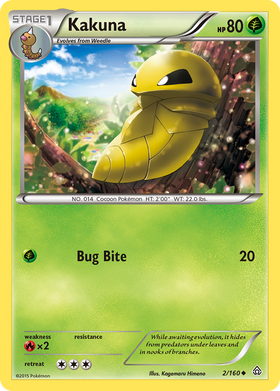 Kakuna (2/160) [XY: Choque primigenio] 
