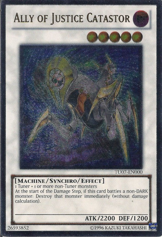 Aliado de la justicia Catastor [TU07-EN000] Ultimate Rare 