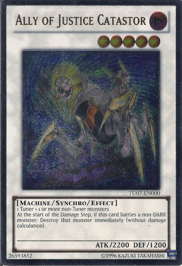 Aliado de la justicia Catastor [TU07-EN000] Ultimate Rare 