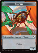 Heartwood // Thopter Double-Sided Token [Reality Fracture Tokens]-2