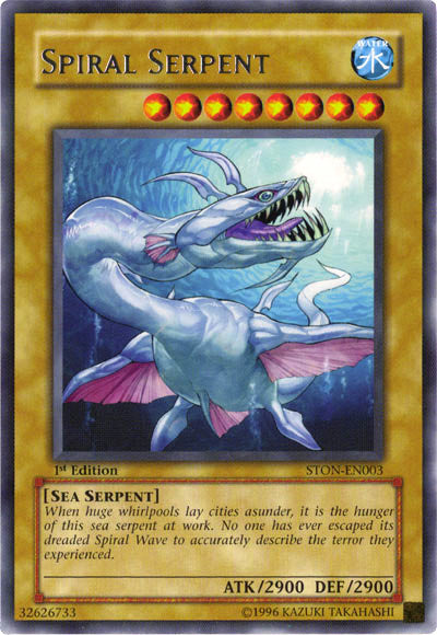 Serpiente espiral [STON-EN003] Raro 
