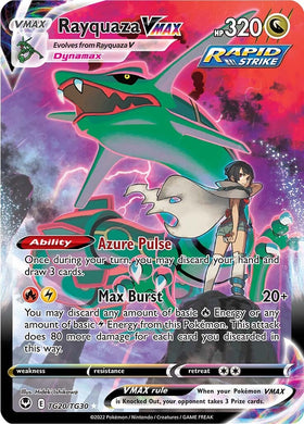 Rayquaza VMAX (TG20/TG30) [Espada y escudo: Tempestad de plata] 